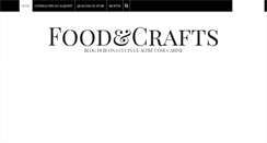 Desktop Screenshot of foodandcrafts.it