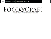 Tablet Screenshot of foodandcrafts.it